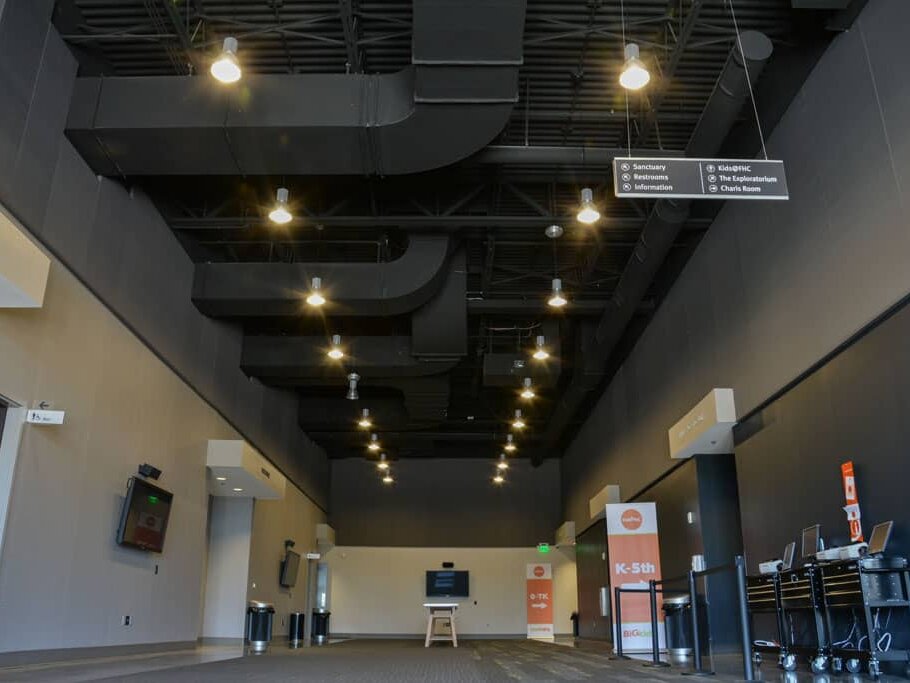 The correction of its massive atrium at the South Carolina facility.