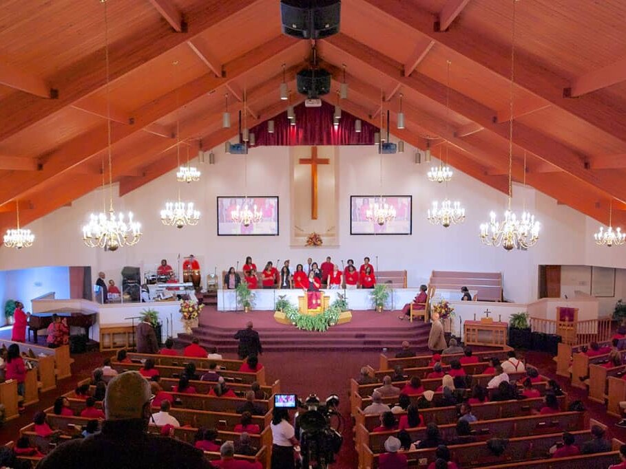 Robotic camera system for Emmanuel Missionary Baptist Church – Charlotte, NC.
