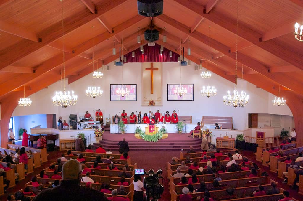 Robotic camera system for Emmanuel Missionary Baptist Church – Charlotte, NC.