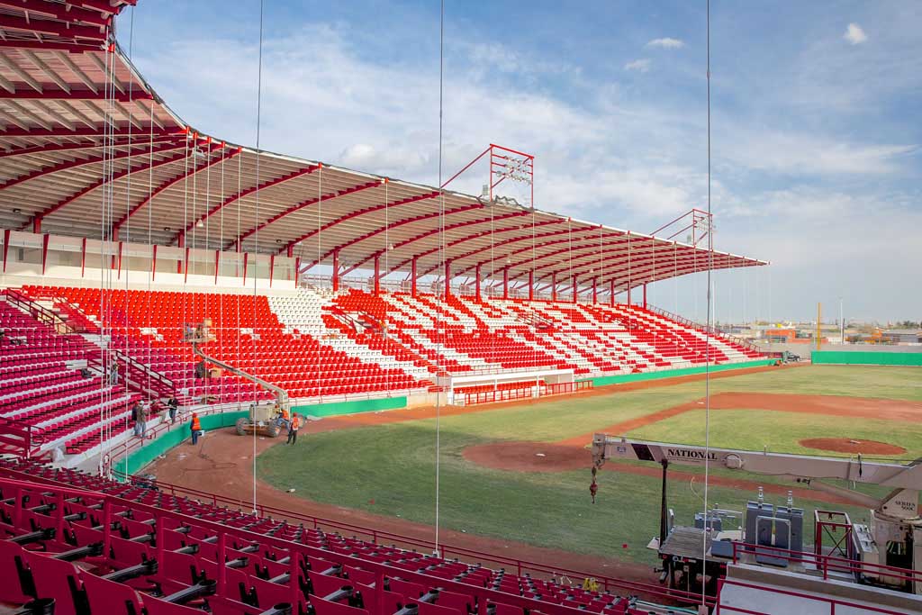 Clarity Inc. provides audio system for Juarez Mexico’s new premier stadium.